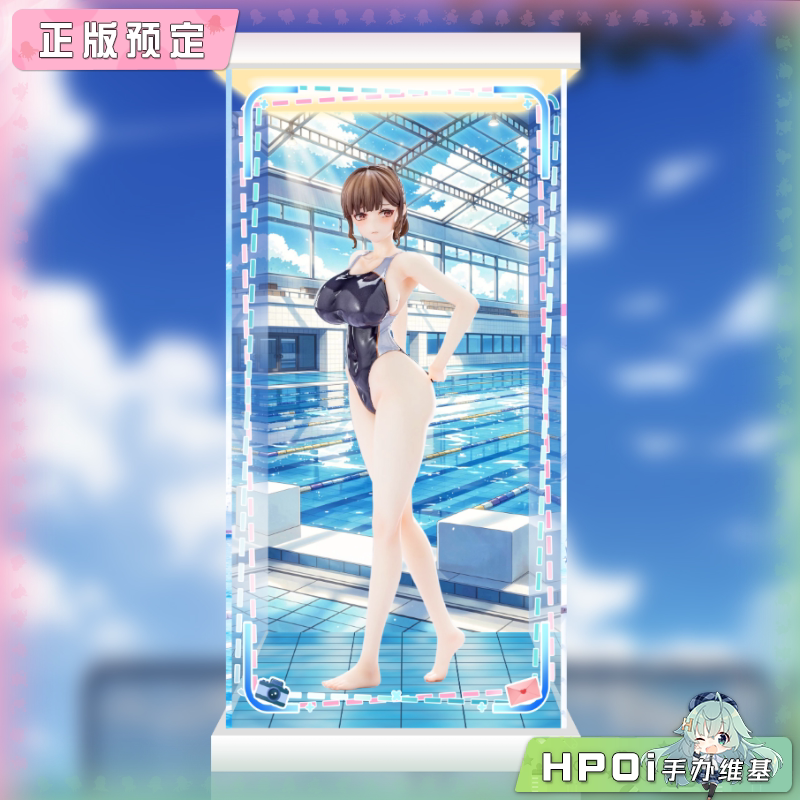 展示盒 Kiwi Toys 游泳部老师 穗成美 手办