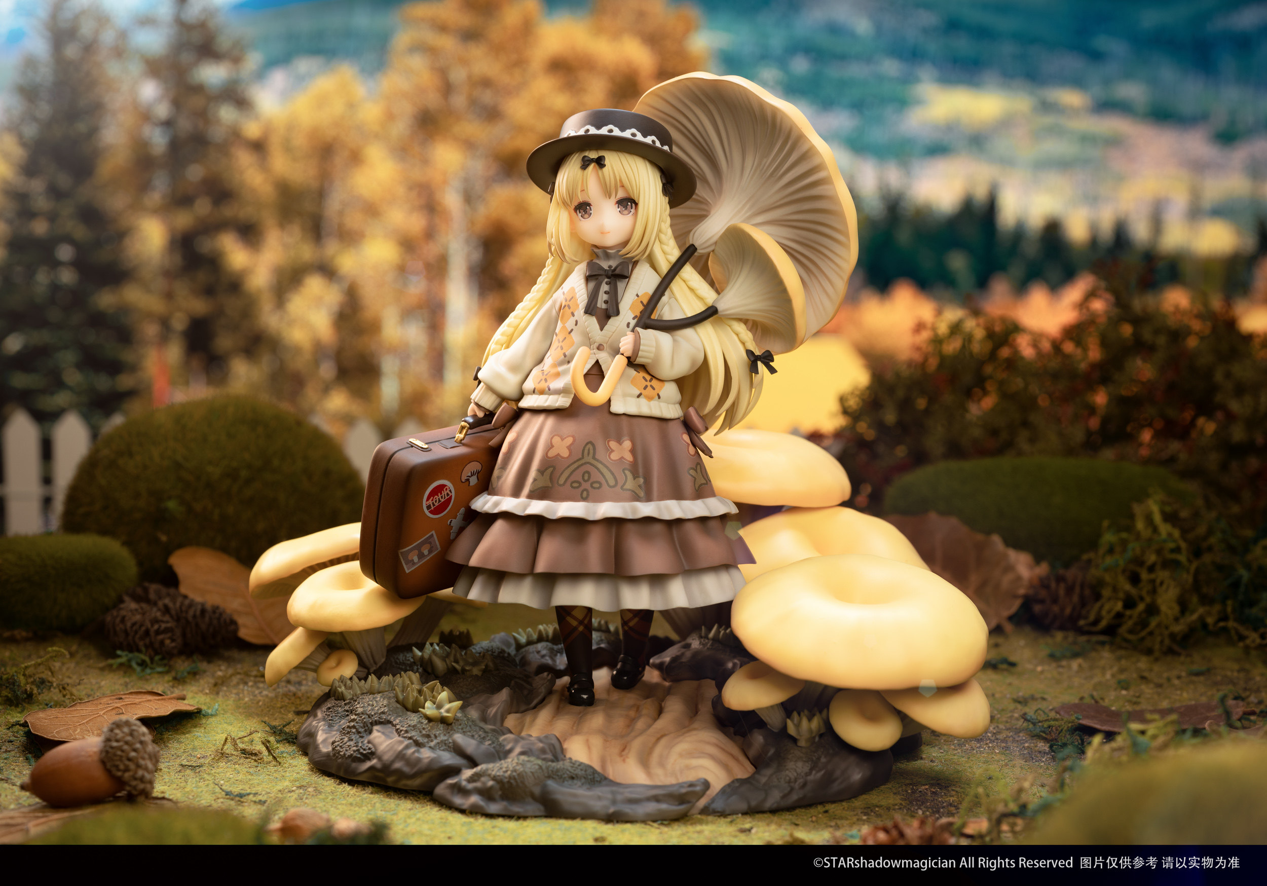Mushroom Girls Series (No.3) Tamogitake 1/1 23,5cm (Merry Goods, Reverse Studio)