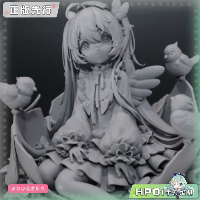 海洋堂 初音未来 小鸟 Bison仓鼠原画 手办