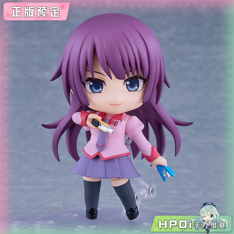 GSC 化物语 粘土人 战场原黑仪 2.0 可动 手办