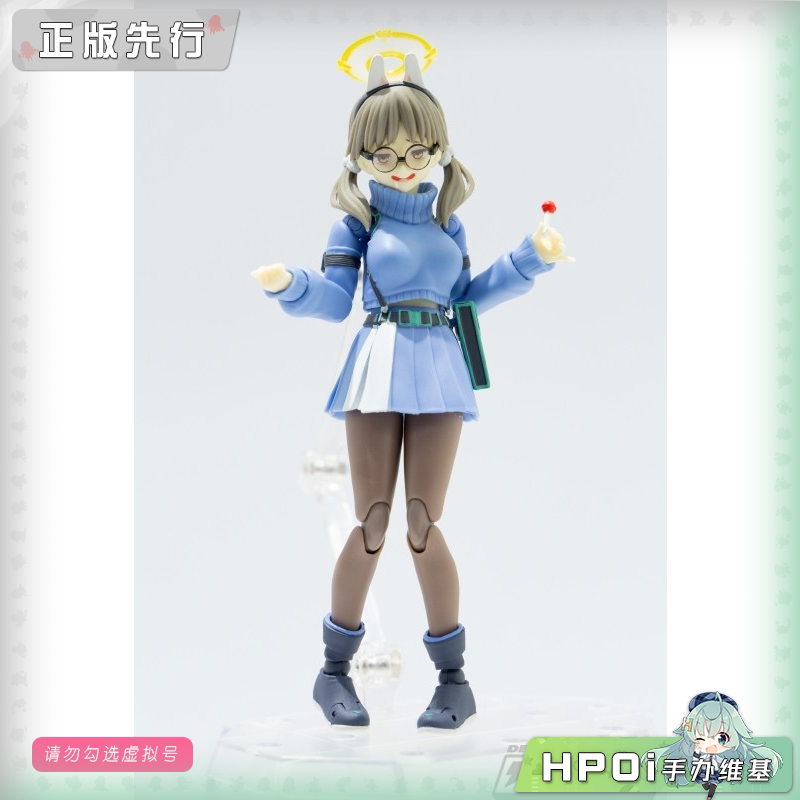 蔚蓝档案 海洋堂 转轮科技 萌绘 机娘 可动手办