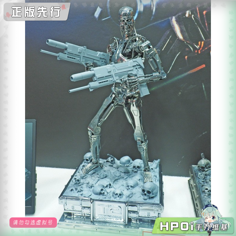 P1S BAM 终结者2 T-800 终结者 骷髅 模型 手办