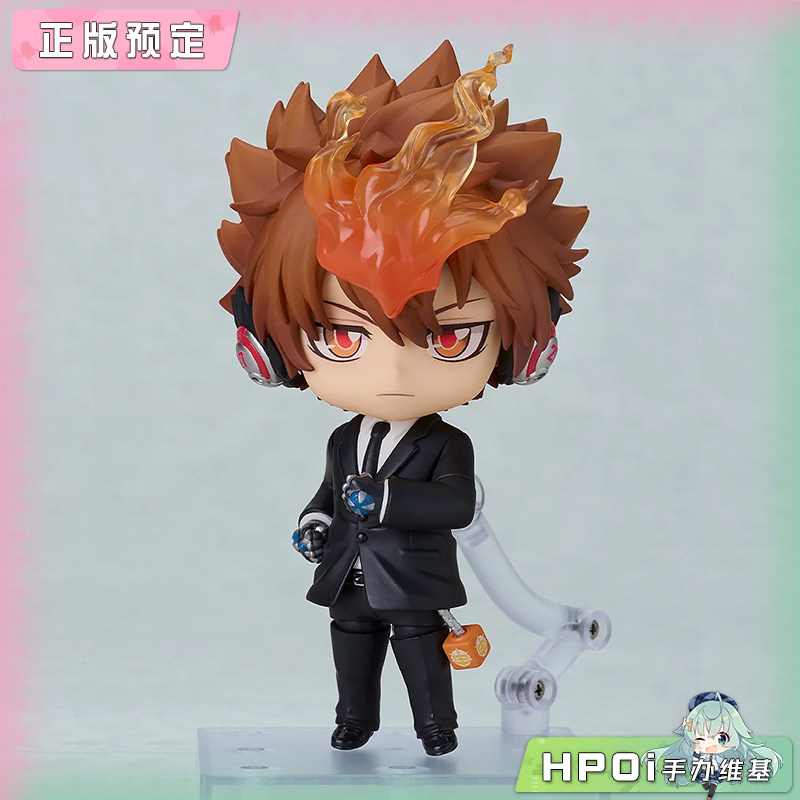 GSC 家庭教师 泽田纲吉 黑色西装 粘土人 可动手办