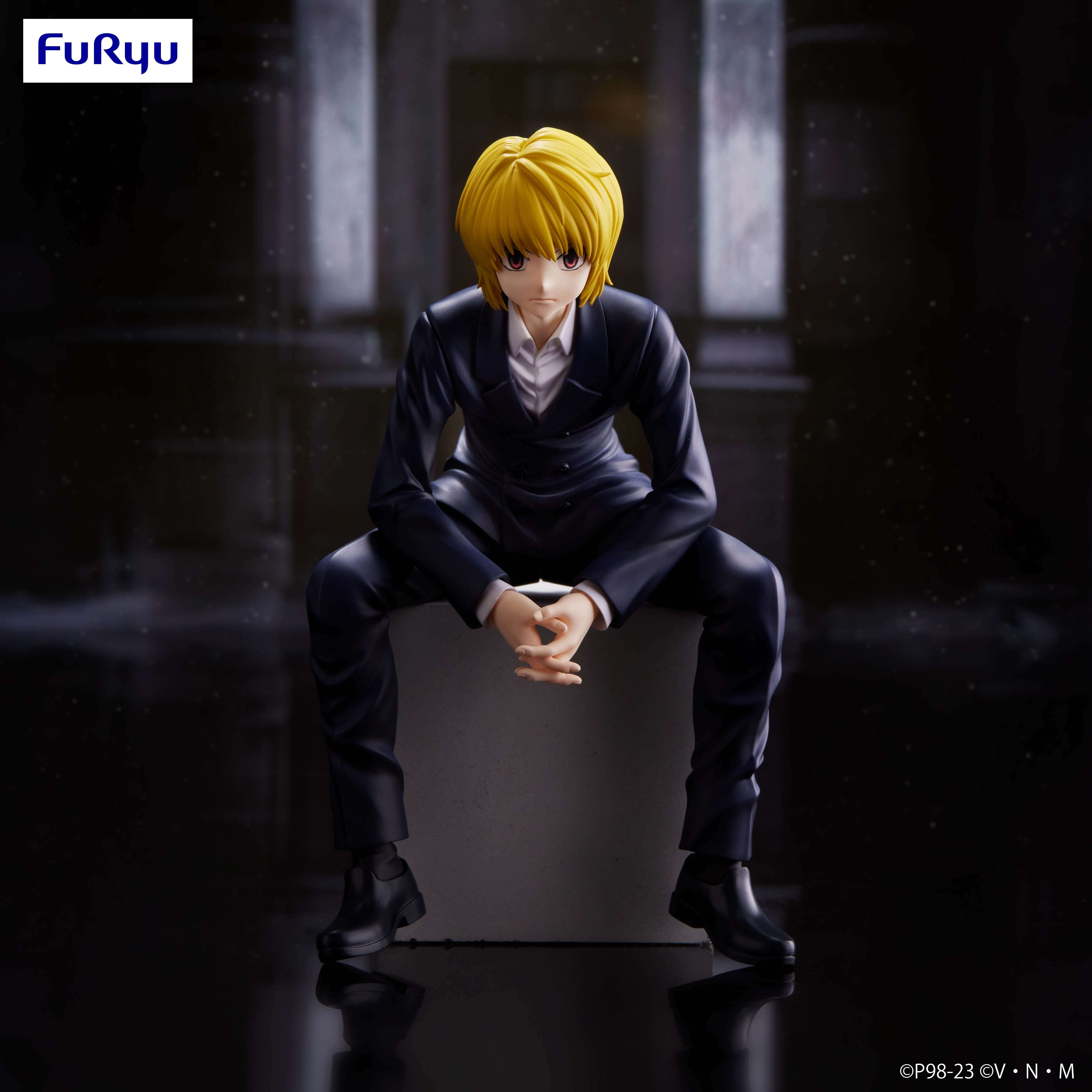 コミック・アニメ HxH Noodle Stopper FEITAN x5 KURAPIKA x1 Hunter × Hunter – Kurapika – Noodle Stopper Figure 15cm (FuRyu