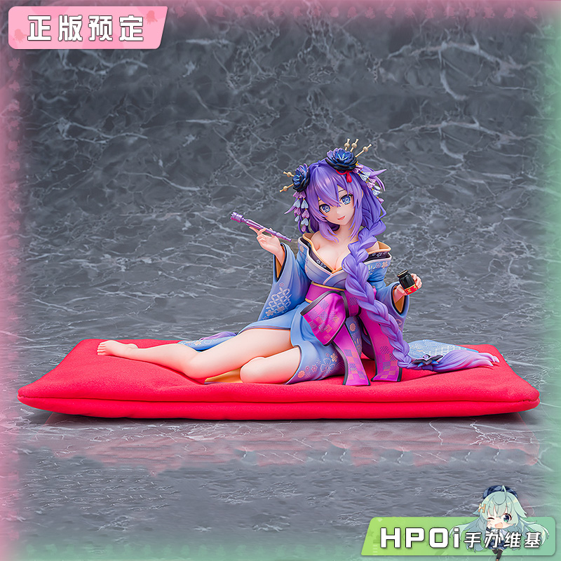 角川 超次元游戏 海王星闪乱忍者 紫色之心和服 手办