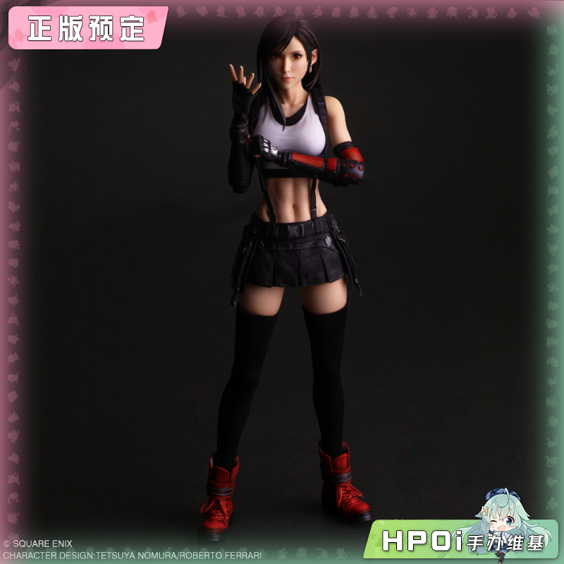 SE 最终幻想7 重生 PLAY ARTS 蒂法 可动手办