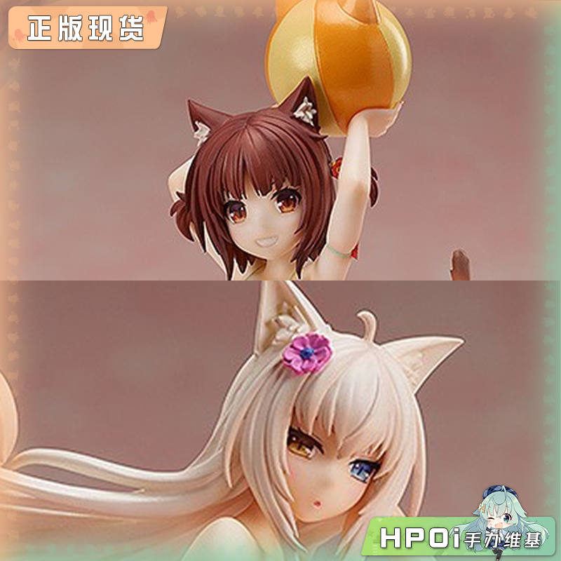 FREEing 猫娘乐园 nekopara 红豆 椰子 1/12泳装手办