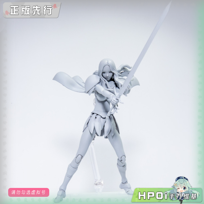 海洋堂 大剑 转轮科技 微笑的迪妮莎 可动 手办