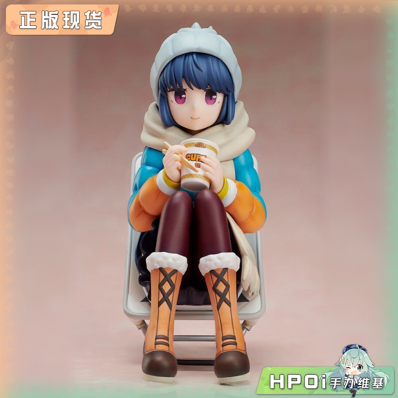 FuRyu F:NEX 摇曳露营△ 志摩凛 压泡面 手办