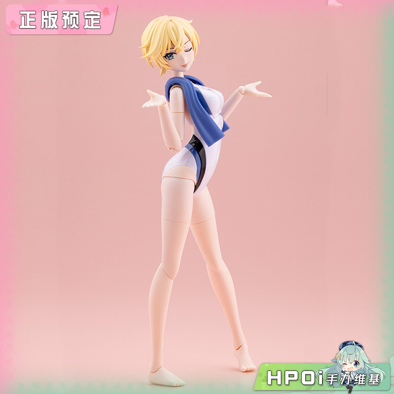 寿屋 创彩少女庭院 早乙女瑠衣 梦幻白海豚 手办