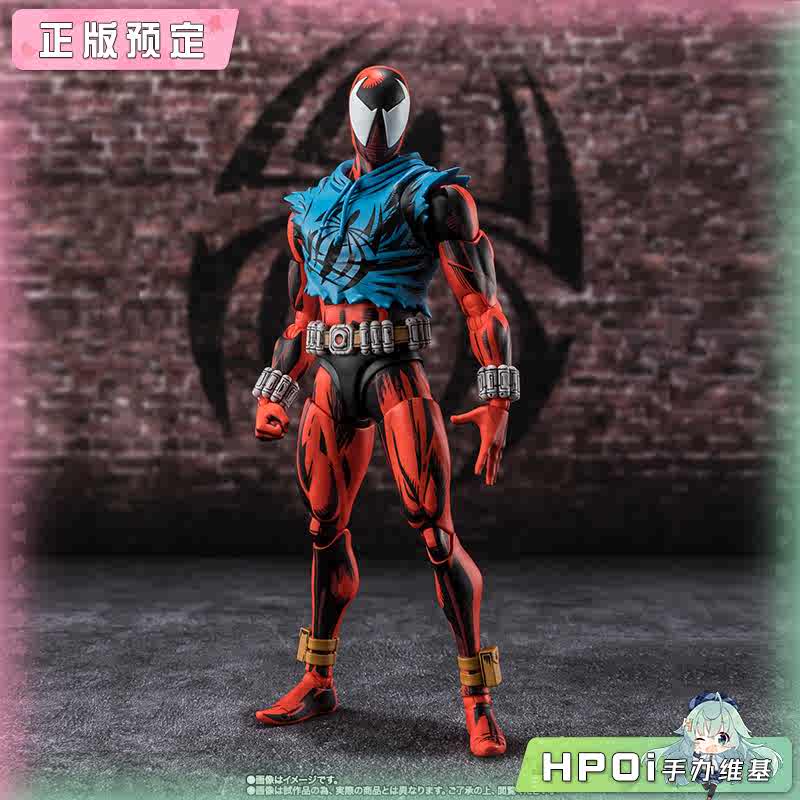TAMASHII 蜘蛛侠 SHF 猩红蜘蛛 纵横宇宙 可动手办