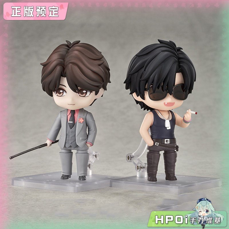 GSC GSAS 盗墓笔记 粘土人 解雨臣 黑眼睛 可动 手办