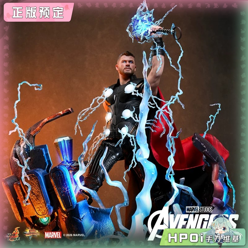HOTTOYS 1/6 复仇者联盟5：毁灭之日 雷神 可动手办