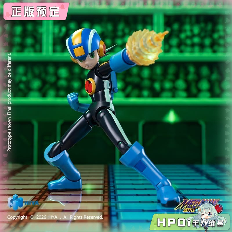 海雅 EB系列 HIYA 洛克人 EXE 可动 手办