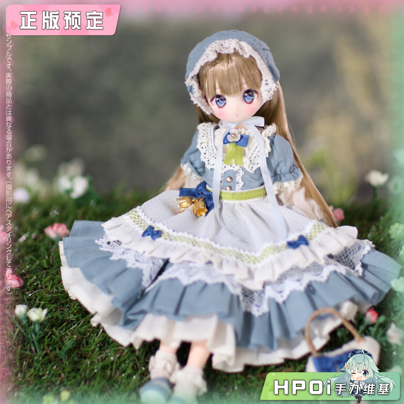 Azone 艾莉丝收集 露琪露 蓝 勿忘草 娃娃可动手办