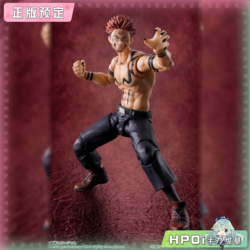 万代 shf 咒术回战 两面 宿傩 可动 手办