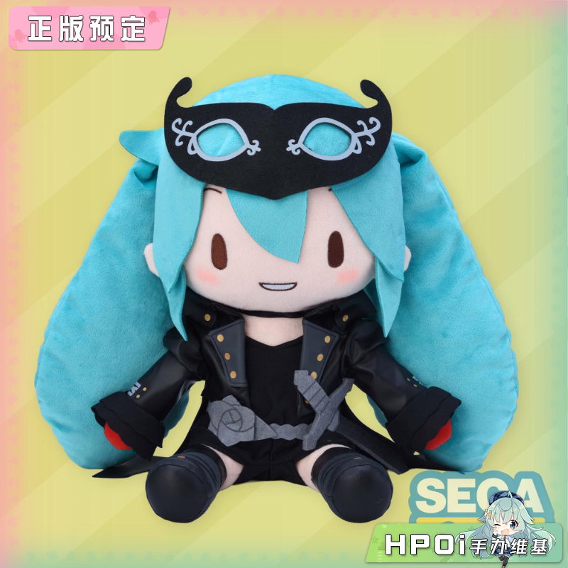 SEGA 世界计划 女神异闻录5 P5R 初音 miku L码 毛绒