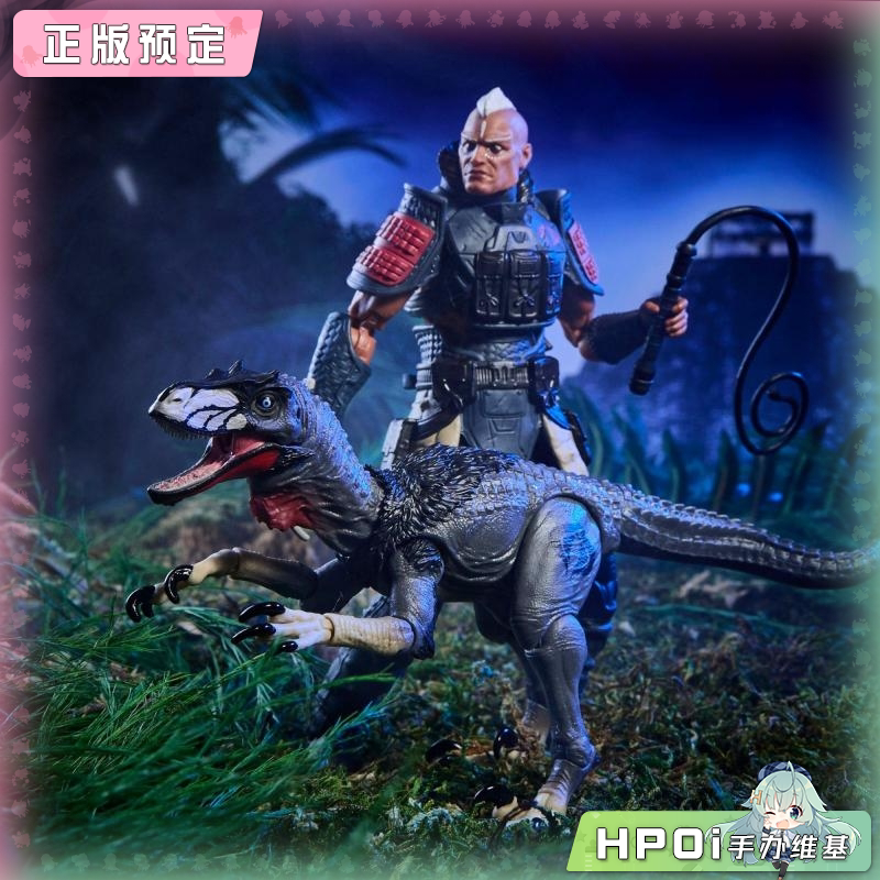 孩之宝 特种部队 罗特克劳教授与眼镜蛇恐爪龙 手办