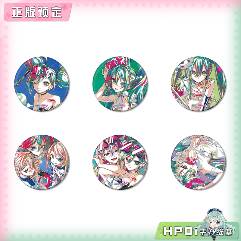 AMNIBUS 初音未来 GT计划 赛车未来2025 BIG徽章 2弹