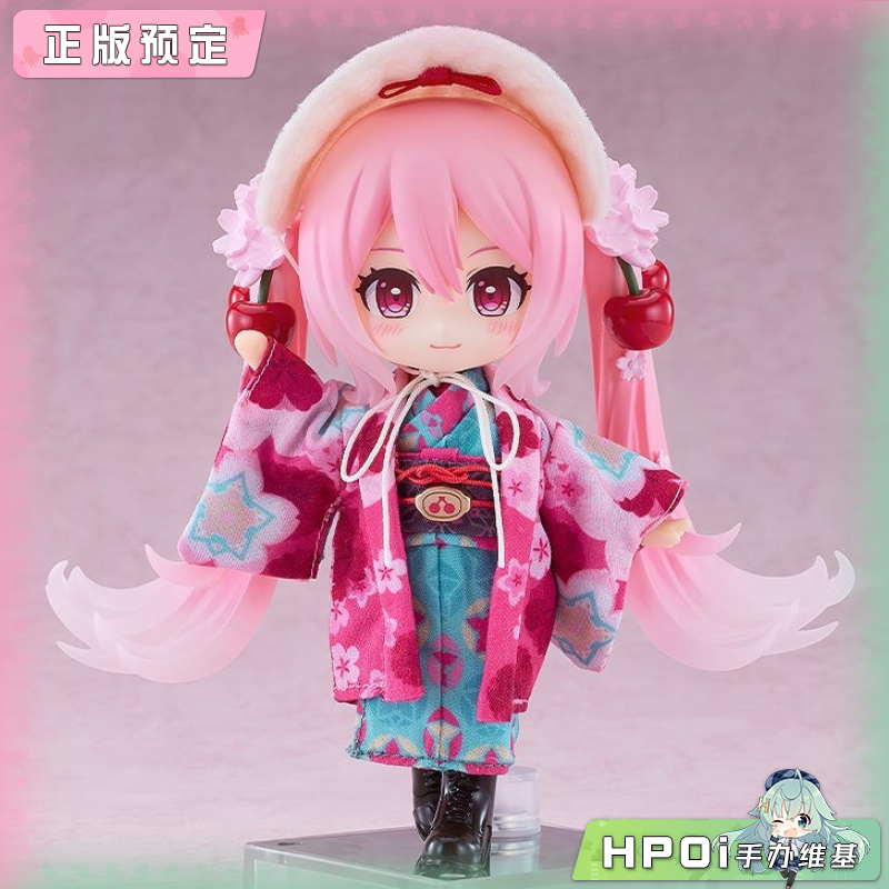 GSC 樱花未来 HIROHAKO 2025 函馆 粘土娃 可动手办