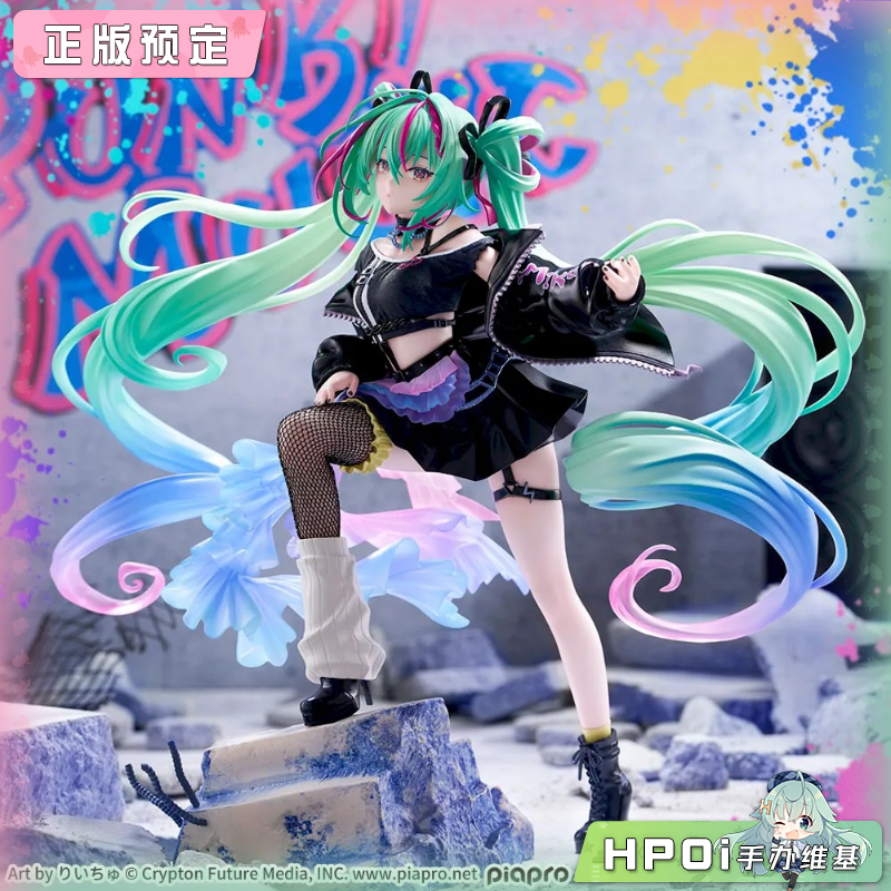SEGA FIGURIZMα 初音未来 miku Punk 朋克风 手办