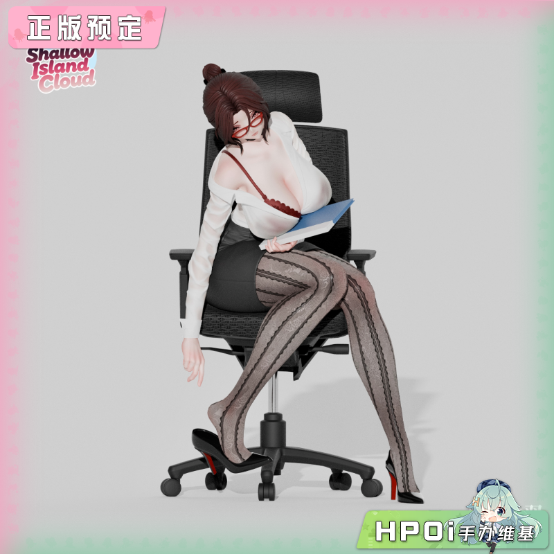 浅岛云 职场系列 黑泽泠羽手办 雕像