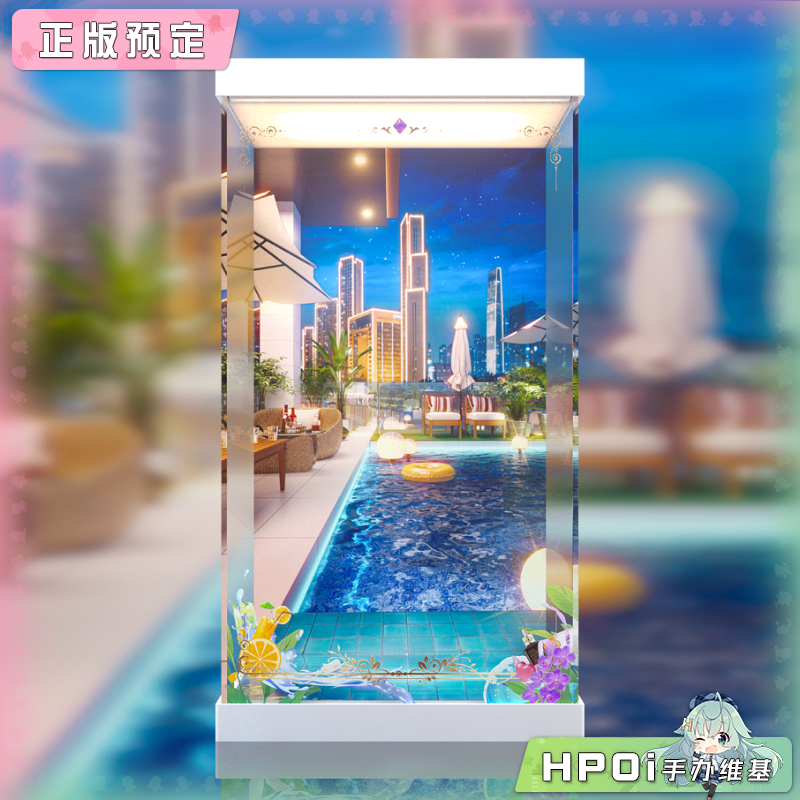 展示盒 光菱 LBOX 碧蓝航线 大凤 奇尔沙治 夜间泳池