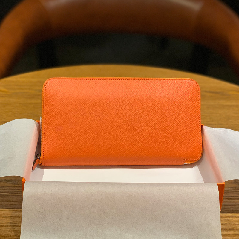 H classic wallet handbag male and female general long - version short - zip wallet real leather large capacity multi - card tide