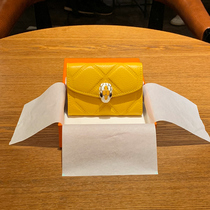 Snake head card bag female small cute leather credit card organ creative card clip anti-degaussing ultra-thin small