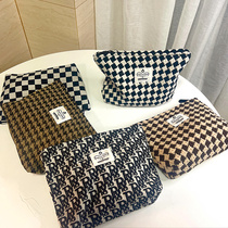 Han Edition Makeup Bag Hands on Miscellaneous Multifunction Minima Cloth Cashier Bags Lady Make-up Cell Phone Zero Money Color Makeup Bag