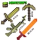 My World Diamond Sword Bow và Arrow Tool Axe Eva Mô hình trò chơi Vũ khí ngoại vi Torch Đồ chơi của trẻ em - Game Nhân vật liên quan