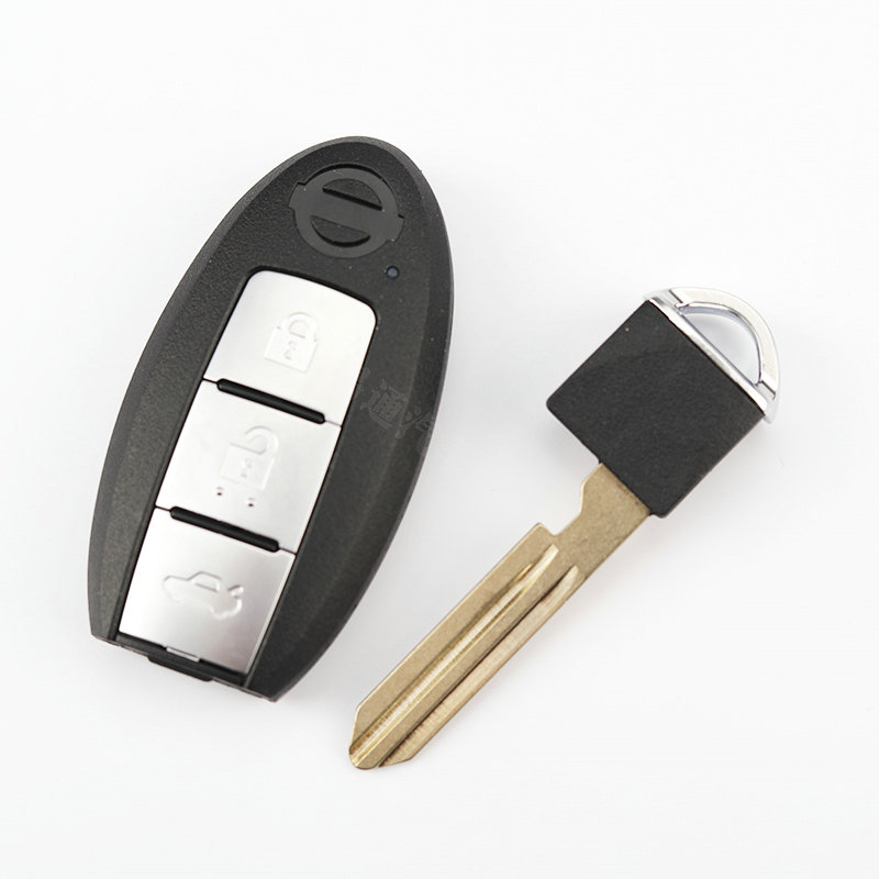 Chino Youkong Is Suitable for Nissan's 2019 Teana, Sylphy, Bluebird Models, Smart Card Remote Key with 3 Buttons, 4A with Light