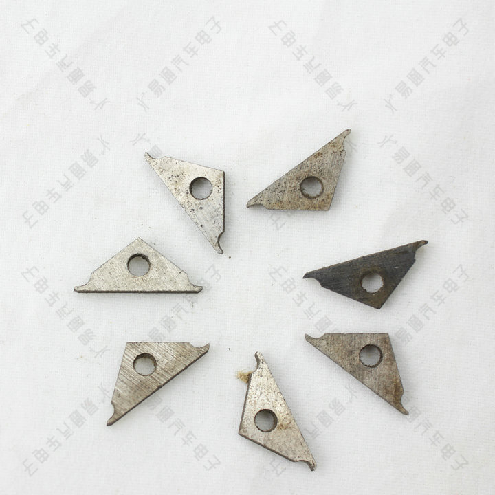 Auto Repair Car Lock Face Pliers Tool Steel Mouth Triangle Block Vulnerable Replacement Parts Lock Repair Car Lock Core Cover