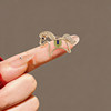2026 Year of the Horse Exquisite Hollow-Out Colored Diamond Pony Brooch for Men and Women, Cute and Unique New Year Pin, Elegant Brooch Accessory
