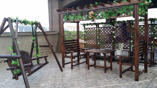 Các nhà sản xuất đặc biệt cung cấp nho khung chống ăn mòn nhà gỗ gazebo gỗ rắn hoa đứng đồ gỗ ngoài trời vườn bảng và ghế vườn leo nho ghế hồ bơi ngoài trời