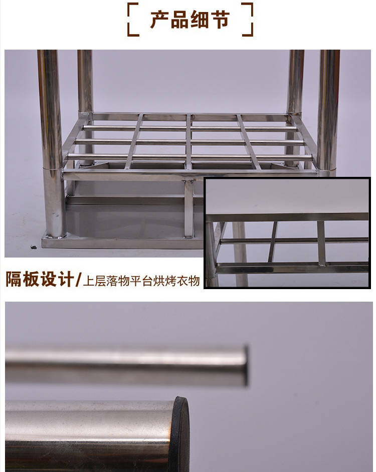 Hộ gia đình đôi thép không gỉ nướng lửa bàn khung gấp cơm bàn vuông sưởi ấm rắn bàn gỗ mạt bàn đặt - Bàn bàn gấp