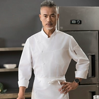 Белый лонгслив, фартук