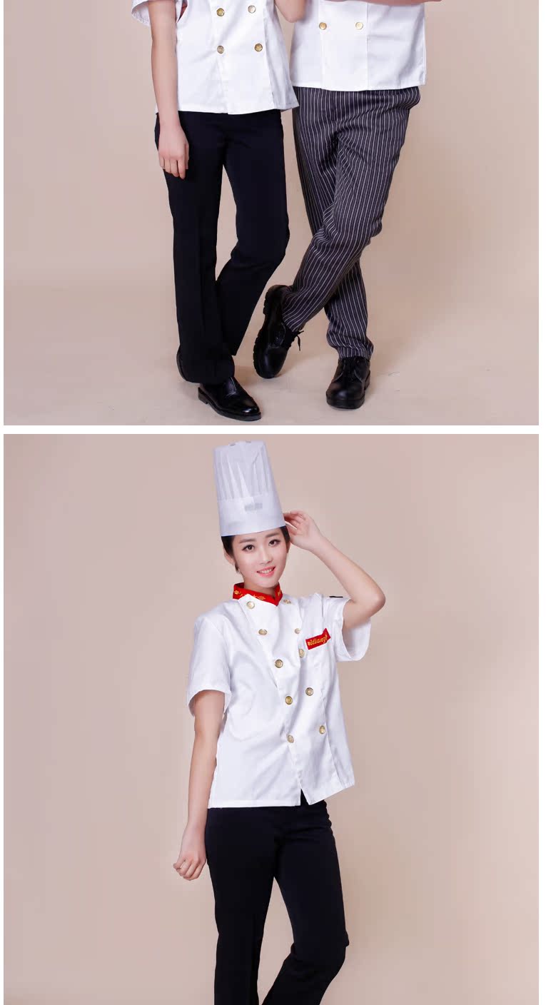 Veste chef cuisinier en coton - Ref 1907749 Image 17