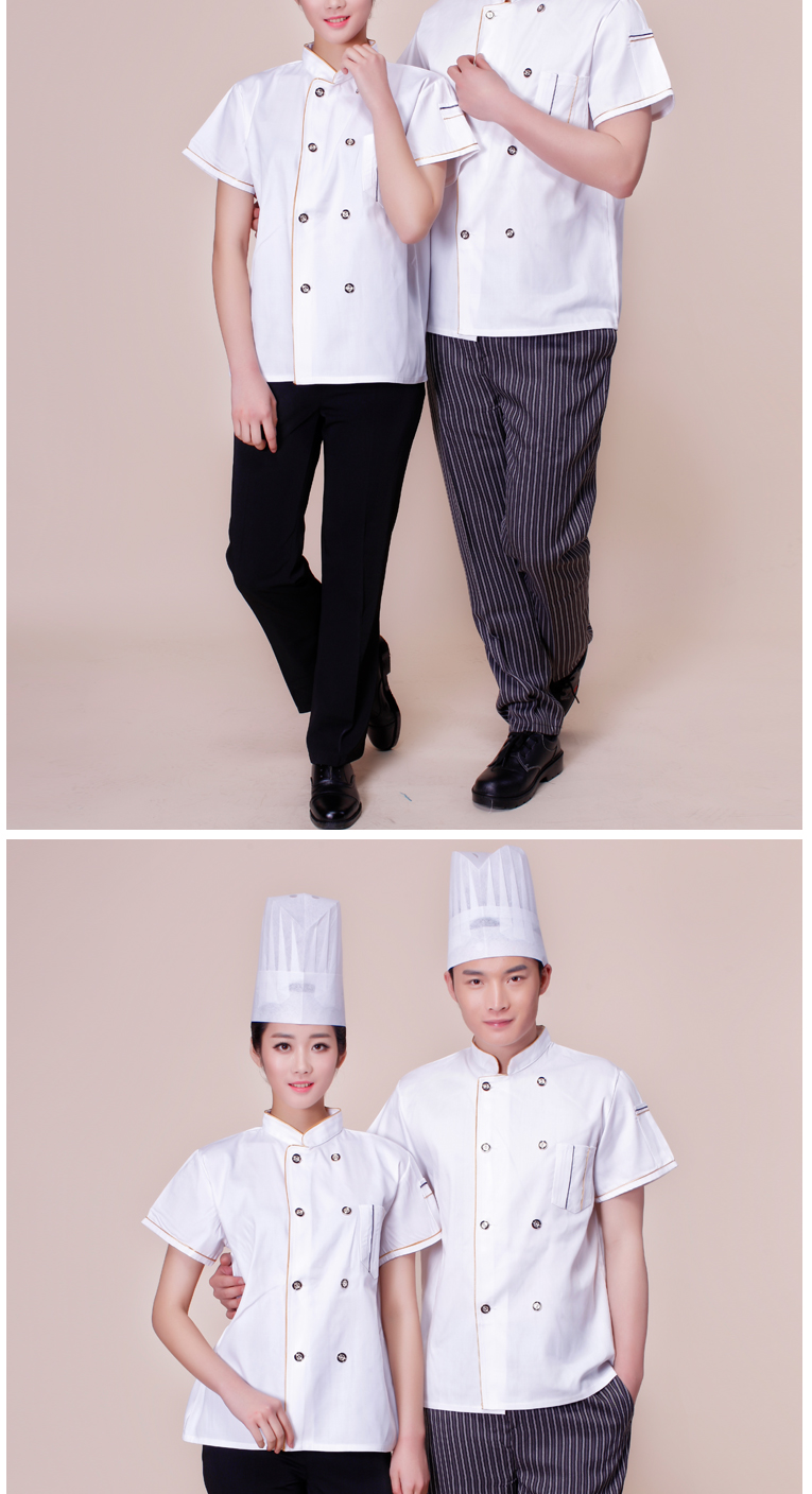 Veste chef cuisinier en coton - Ref 1907861 Image 14