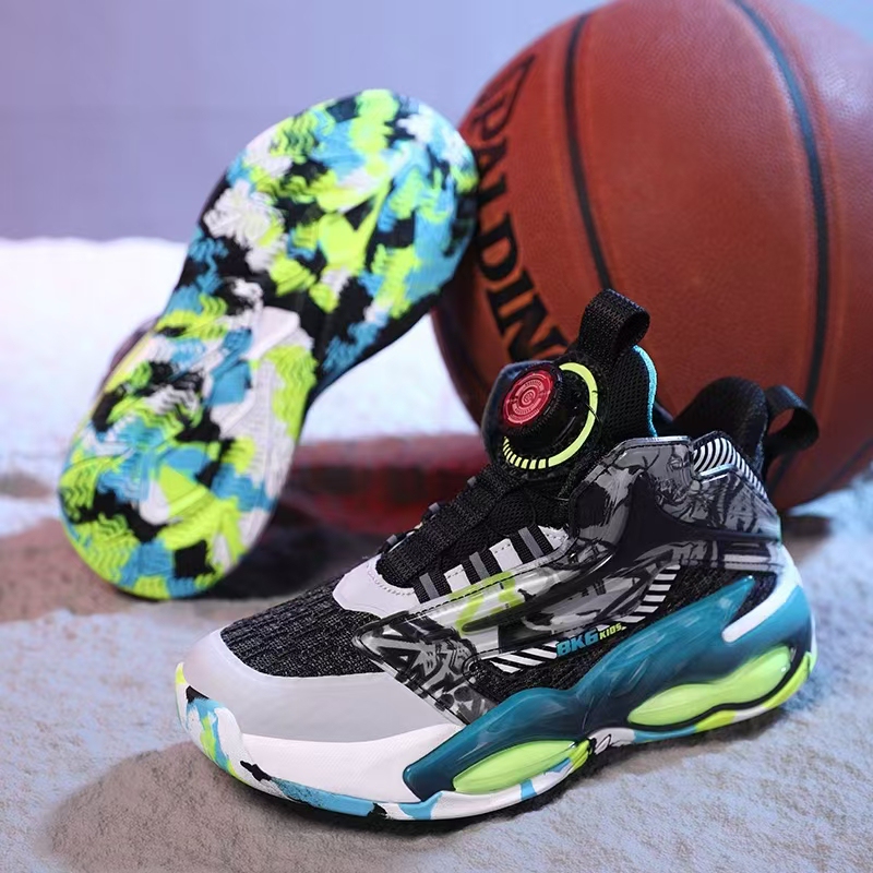 Bkg Double Mesh All-Season Practical Basketball Shoes 33-42