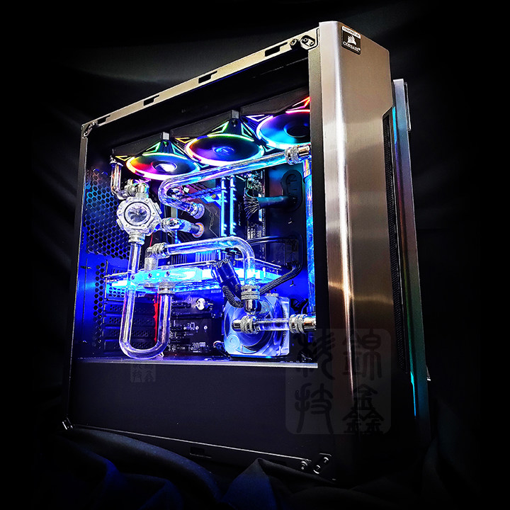 I7 11700K/RTX3060分体水冷游戏设计DIY电脑主机评价- 淘宝网