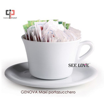 SEELOVE Coffee Cup Factory-Italy Creative big coffee sugar cup bowl Bar storage sugar bag Sugar stick Milk ball