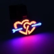 Красный и синий двойной (USB -зарядка) Купидон