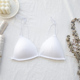 Womens trước khóa đồ lót mỏng dây đeo vai Summerbeauty trở lại Pháp tam giác tách cô gái bralette không vòng thép sexy áo ngực.