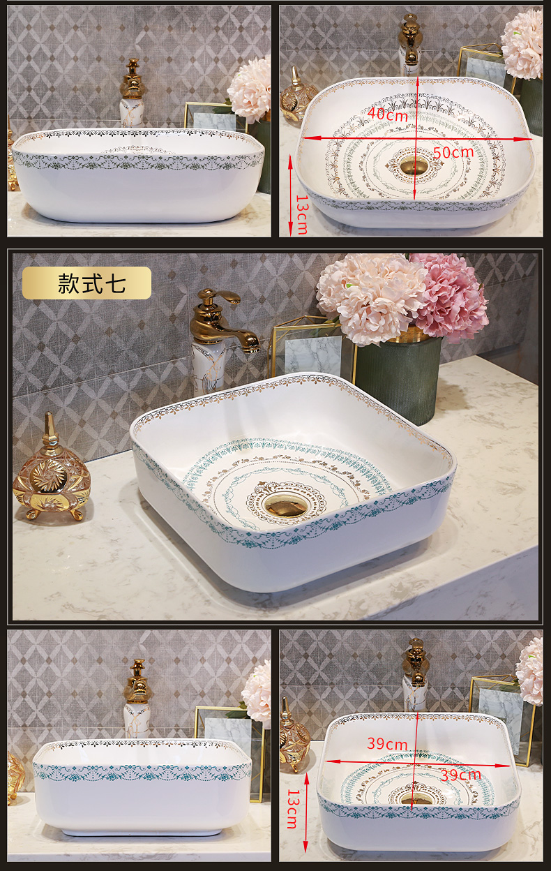 The stage basin round marble basin bathroom sinks ceramic art on The stage of The basin that wash a face to The sink