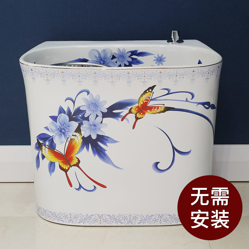 M letters birds mop pool large sets of mop pool to control household ceramics basin mop pool balcony toilet mop pool