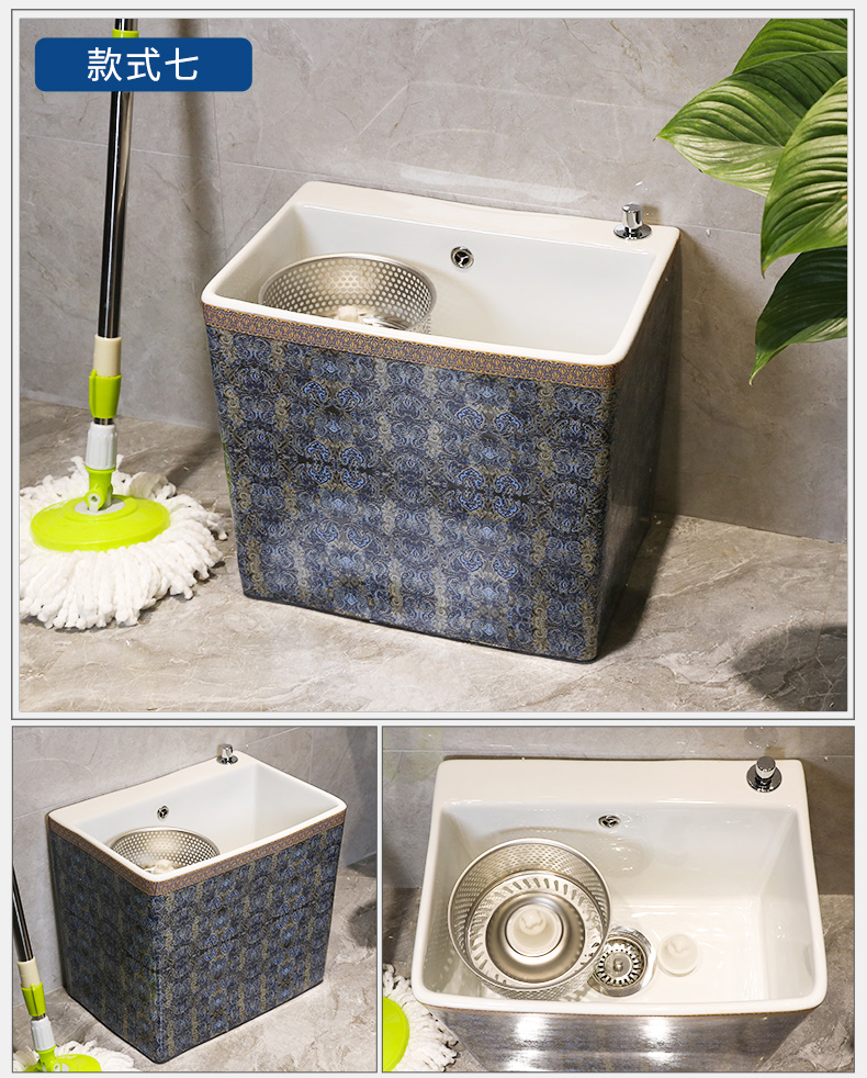 M letters birds balcony drive units charged with ceramic mop pool to wash the floor mop basin palmer slot toilet small floor type household