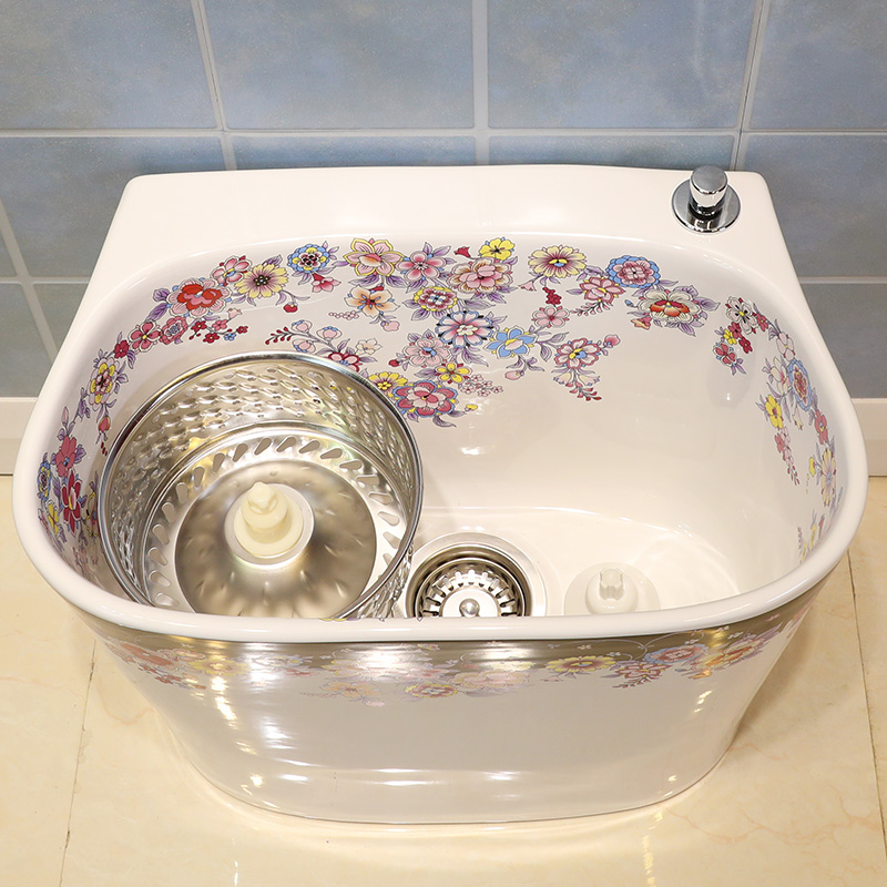 M letters bird bath mop pool mop pool balcony groove ceramic ceramic mop basin large mop mop mop pool pool