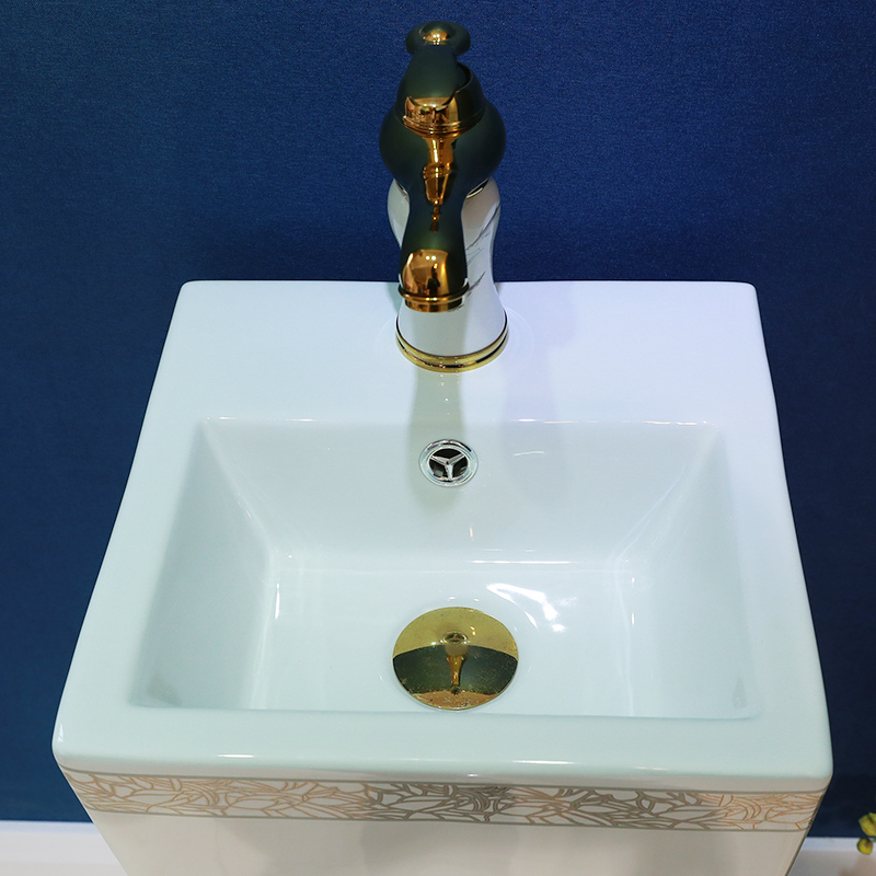 M letters birds ceramic basin of pillar type lavatory basin sink pillar integrated vertical home floor toilet