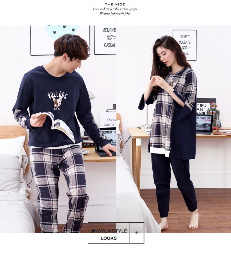 Pyjama mixte en Coton à manches longues - Ref 3005800 Image 51